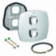 Rosace Grohe 47935 chromé