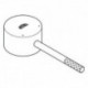 Levier GROHE 48193 acier