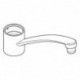 Sortie GROHE13311 chromé