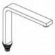 Sortie GROHE13330 acier