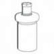 Bouteille de rechange distributeur de savon 40179 soie métal