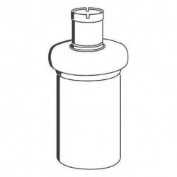 Bouteille de rechange distributeur de savon 40179 soie métal