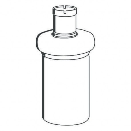 Bouteille de rechange distributeur de savon 40179 soie métal