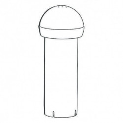 Bouton interrupteur GROHE 45835 blanc