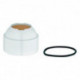 Capuchon GROHE 46025 moon white