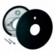 Rosace Grohe 46586 velours black