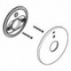 Rosace Grohe 46586 moon white