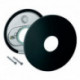 Rosace Grohe 46587 velours black
