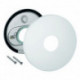 Rosace Grohe 46587 moon white