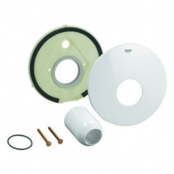 Rosace Grohe 46904 moon white