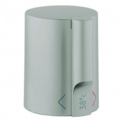 Poignée de contrôle de température GROHE 47239 silk metal