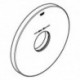 Rosace Grohe 47808 chromé