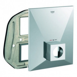 Rosace Grohe 47845 chromé