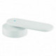 Veris Croisillon Bleu 48015 blanc lune