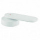 Veris Croisillon Rouge 48016 blanc lune