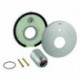 Rosace Grohe 46905 acier