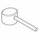 Levier GROHE 46966 pour 28 mm cartouche chromé