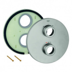 Rosace Grohe 47810 acier