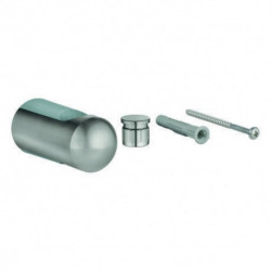 Support de barre de douche mural 48100 pour Brausestangen D: 22mm acier