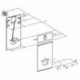 Capuchon Grohe avec Bouton 42481 pour Rapid SL modul vitre velours black