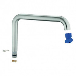Sortie GROHE13376 acier