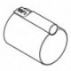 Poignée GROHE 46679 acier