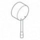 Levier GROHE 46916 nickel brossé