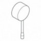 Levier GROHE 46919 acier