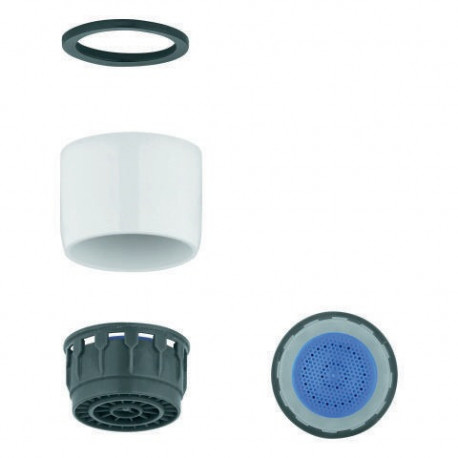 Mousseur GROHE13928 débit classe A 15 l/min 3 bar M22x1 blanc lune