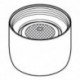 Mousseur GROHE13928 débit classe A 15 l/min 3 bar M22x1 blanc lune