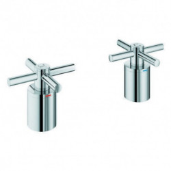 Poignée croix GROHE Atrio 18033 2 STK chromé