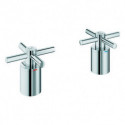 Poignée croix GROHE Atrio 18033 2 STK chromé