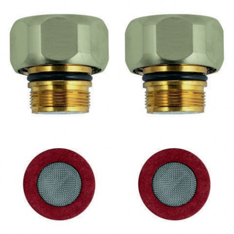 Clapet anti-retour GROHE 47189 2 unités nickel brossé