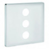 Rosace Grohe SmartControl 48369 carré moon white