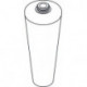 Insert en verre HG Distributeur de lotion Axor Terrano