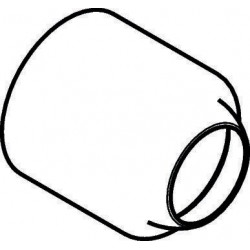 Rosace boule HG Axor chrome