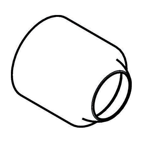 Rosace boule HG Axor chrome