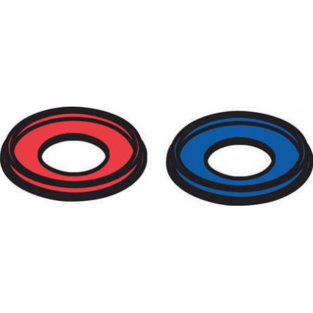 Bague collectrice HG Axor Uno 3L chaud/froid