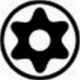 Tournevis TORX® avec alésage, Dimensions : T 15, Long. de la lame 300 mm, Long. totale 398 mm, Ø de la lame : 4,0 mm