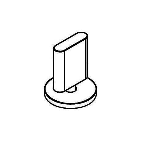 Poignée HG Metropol S 3L WT- Arm WW chromé 