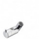 Support barre de douche UnicaS Puro barre de douche inox mat
