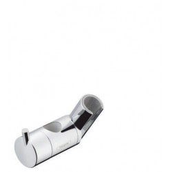 Support barre de douche UnicaS Puro barre de douche inox mat