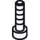 Vis cylindrique M5x25 mm