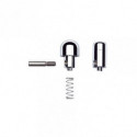HG bouton thermostat poignée nickel brossé