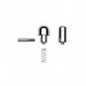 HG bouton thermostat poignée nickel brossé