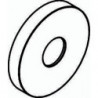 Rosace HG Croma 100 Reno Raindance Conncect Showerpipe 80mm chromé 