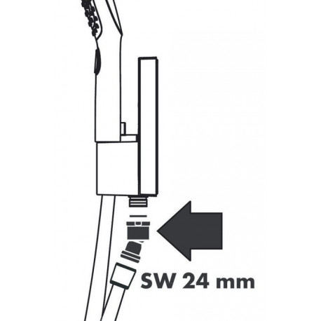 Rotule HG m Schlauchans