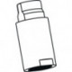 Douchette NORA chrome IDEAL STANDARD