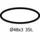 JOINT TORIQUE 48.00x3.00 IDEAL STANDARD