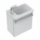 Porte TONIC II 450mm étagère laquée marron clair gauche IDEAL STANDARD